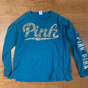 PINK Sequin Long Sleeve